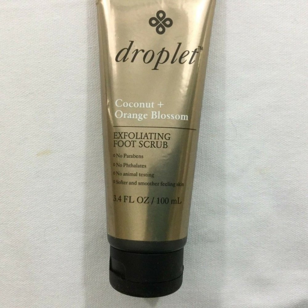 Exfoliating Foot Scrub Coconut Orange Lotion